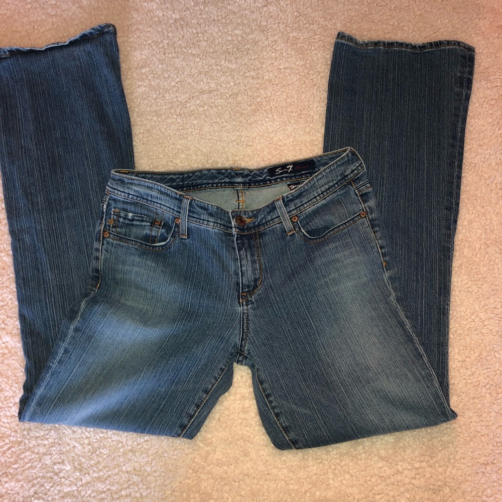 Seven7 Jeans size 12 bootcut - Picture 2 of 7